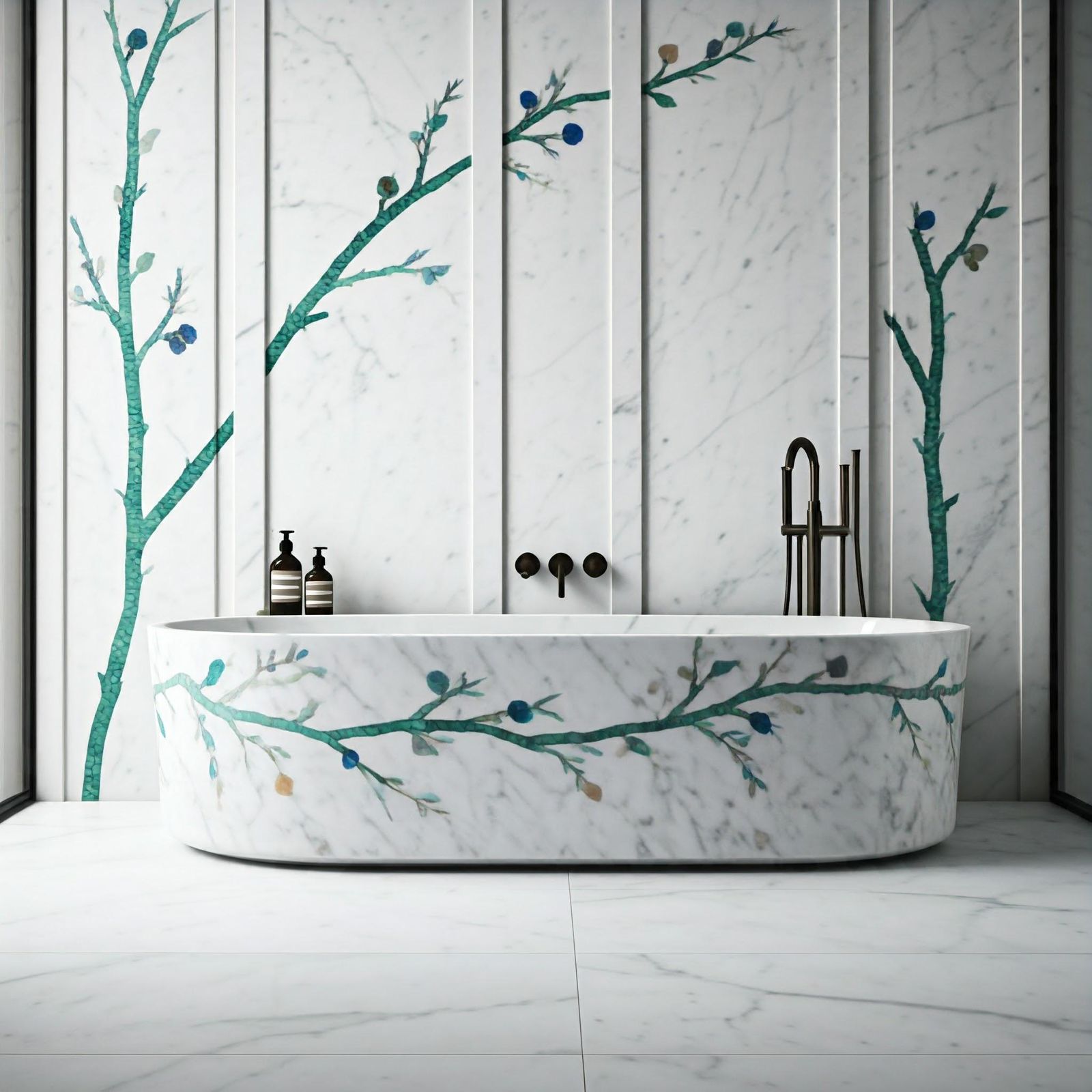 Oasis sandstone bathtub