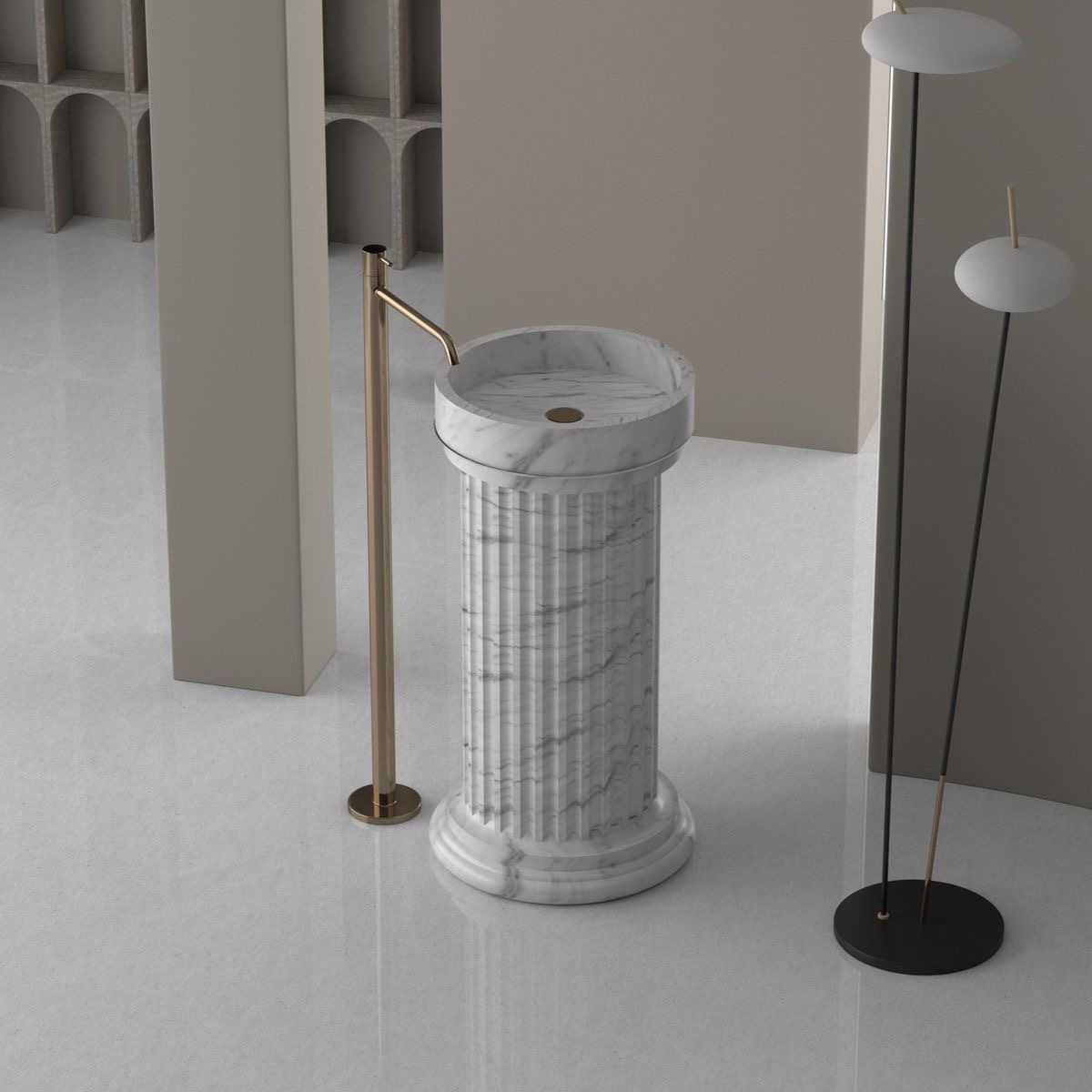 Pedestal Basin 7